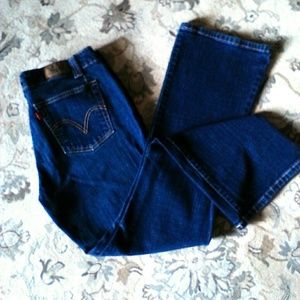 Levi's 525  Red Tab Boot Cut Jeans size 12m